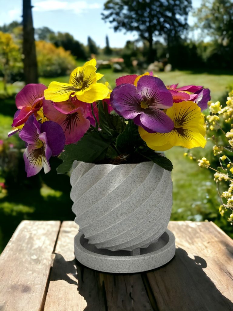 Keramik Löffelablage Mit Spiralmuster - Stilvolles Küchenzubehör In Blau